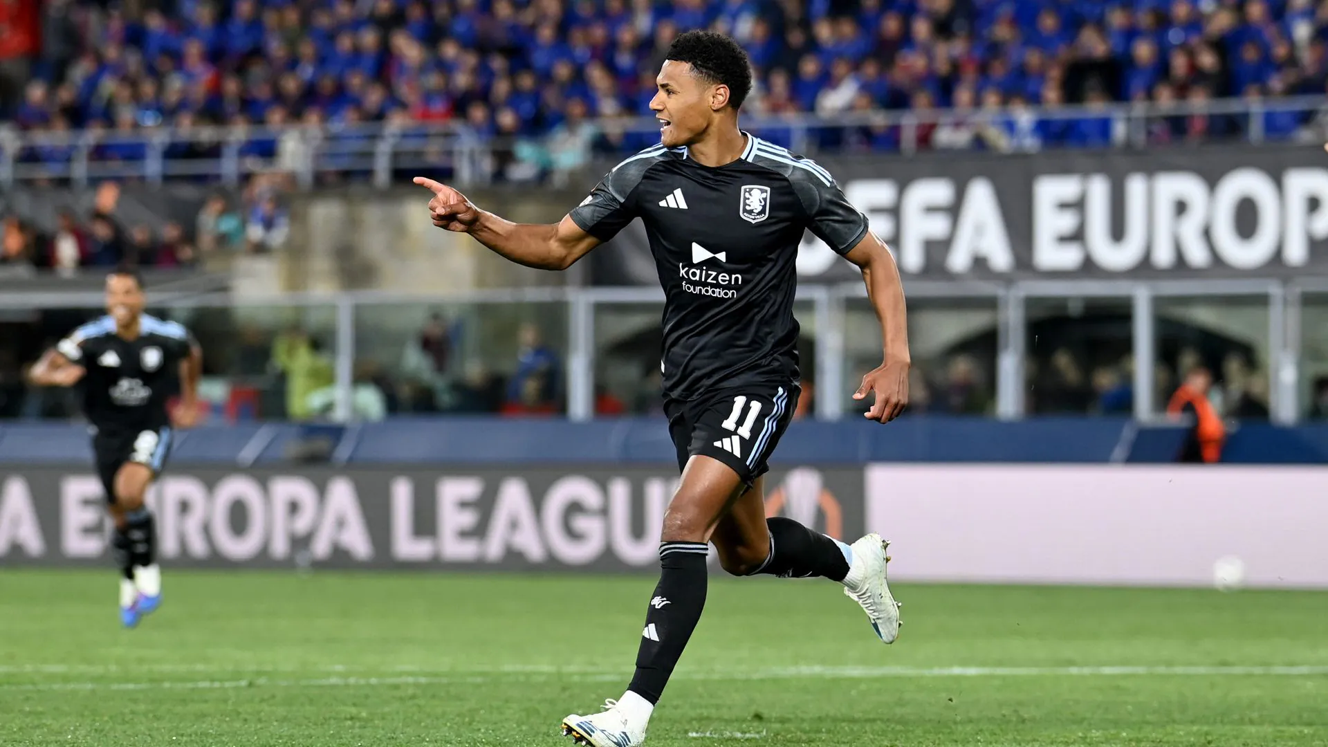 Villa in control of Europa League quarter-final over Bologna