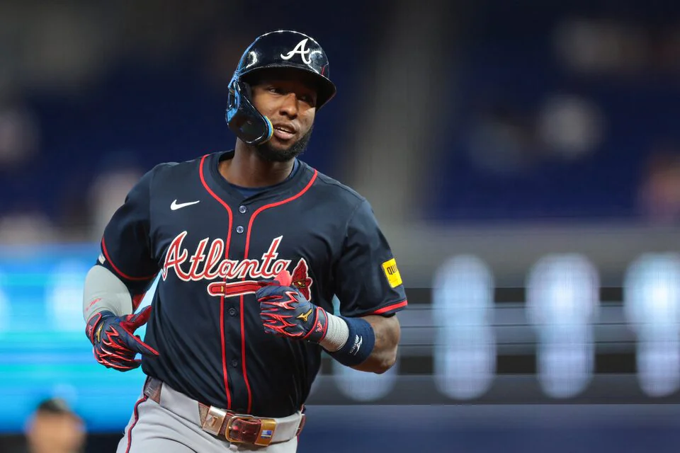 Ozzie Albies against the Marlins