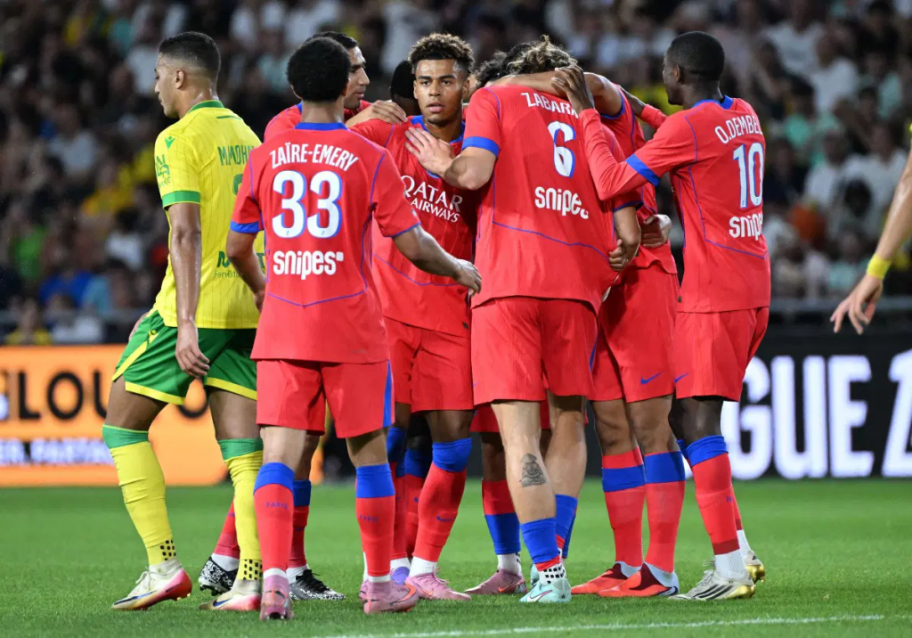 PSG Ligue 1 opener Vitinha goal