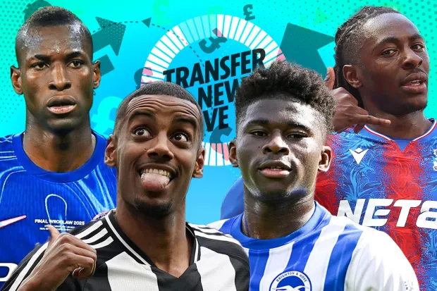 Premier League transfer news featuring top player moves