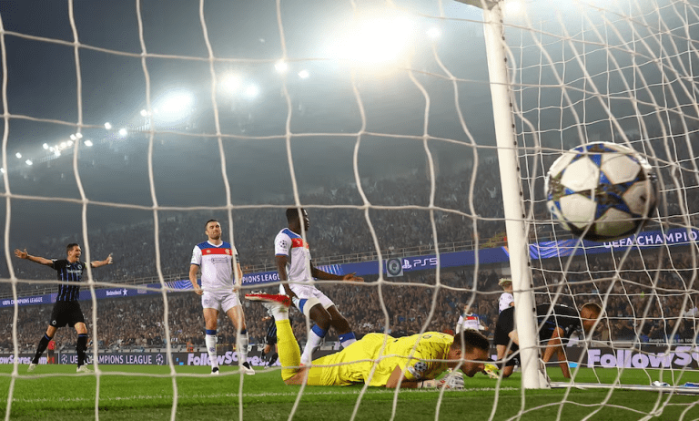 Brugge Thrash Rangers 6-0 as Qarabag, Copenhagen and Benfica Reach Champions League