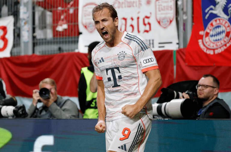 Harry Kane Misses Penalty But Nets Stoppage-Time Winner as Bayern Edge Wehen Wiesbaden 3-2