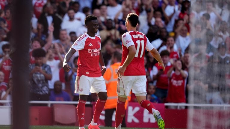 Arsenal vs Athletic Club pre-season 2025 - Viktor Gyokeres scoring