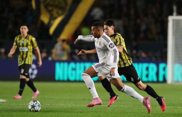Mbappe Hat-Trick Fires Real Madrid to 5-0 Champions League Win Over Kairat