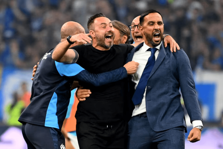 De Zerbi hails PSG win but urges Marseille to stay focused