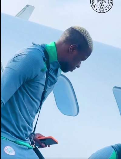 Super Eagles Land Safely After Emergency Flight Scare on Return from Lesotho