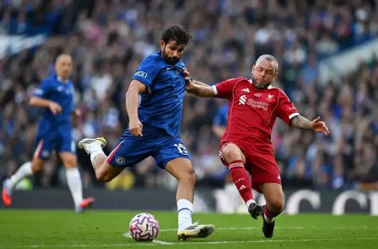 Liverpool Legends Edge Chelsea in Charity Clash — Babel Nets Winner as Costa Sparks Drama