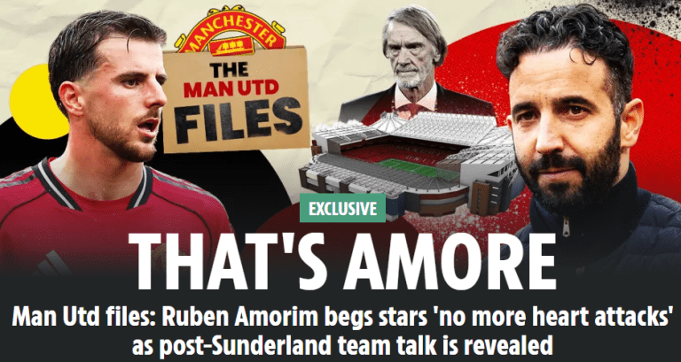 Ruben Amorim Sends Clear Message to Man United Squad
