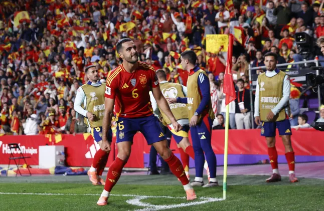 Spain Boss Compares Arsenal’s Mikel Merino to Pedri and Rodri After Bulgaria Win