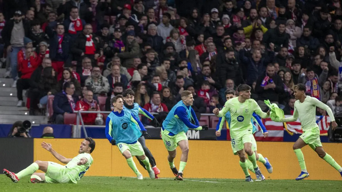 El Barça de Flick remontó un 2-0 al Atlético en el Metropolitano: ¡Y en sólo 20 minutos!