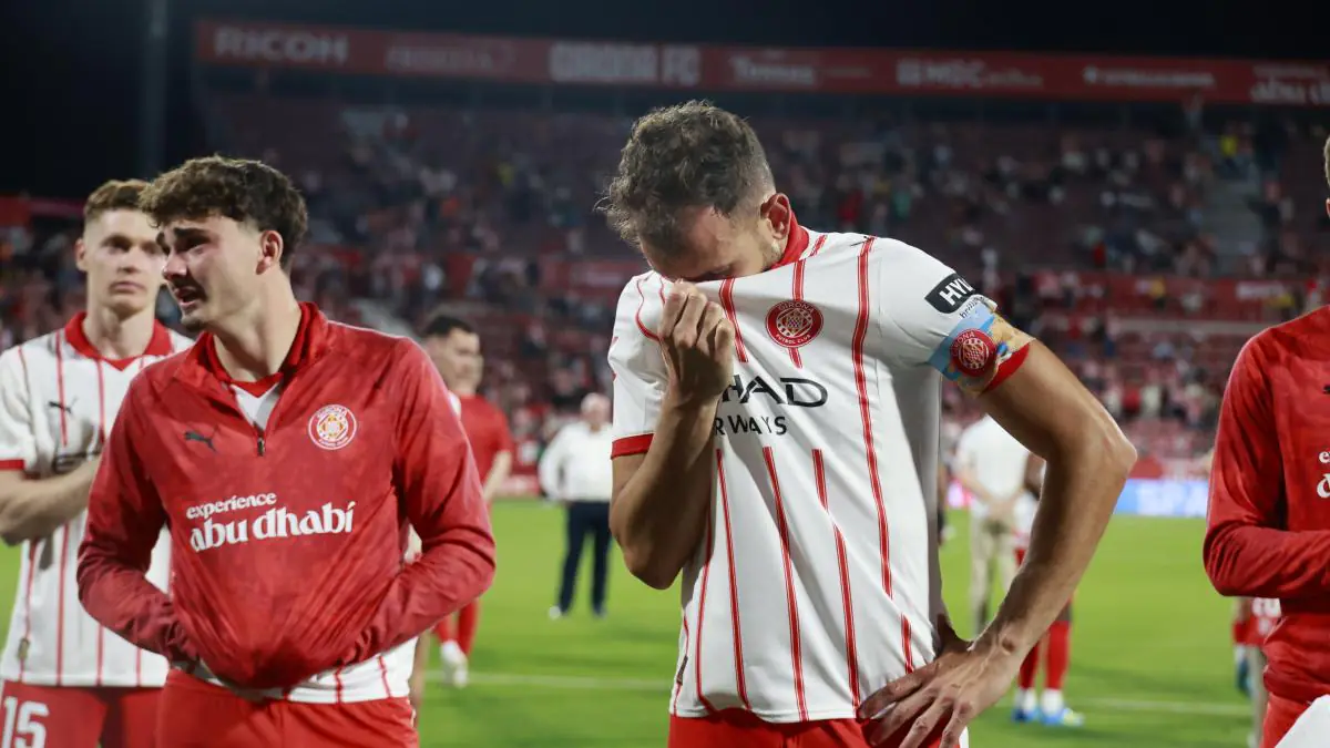 El Girona desciende a Segunda en la final frente al Elche